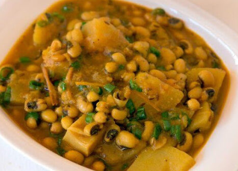 आलु, तामा र बोडीको तरकारी