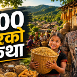 भकारीमा अन्न, आँगनमा संस्कृति र माटोमै भविष्य : गाभर भ्यालीमा कृष्ण चौधरीले देखेको थारू गाउँको सपना